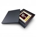 10" x 10" Solid Frame with Gold Plated Pewter : Kelapa Sawit (Oil Palms)