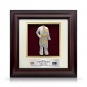 10" x 10" Solid Frame with Gold Plated Pewter : Baju Melayu