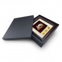 10" x 10" Solid Frame with Gold Plated Pewter : Gasing