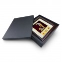 10" x 10" Solid Frame with Gold Plated Pewter : Golf Award