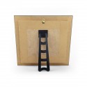 10" x 10" Solid Frame with Gold Plated Pewter : Wau Bulan