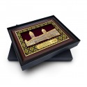 11" x 15.6" VIP Songket Frame with Gold Plated Pewter - Sultan Abdul Samad Building