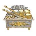16" x 16" VIP Frame with Gold Plated Pewter : Tepak Sireh