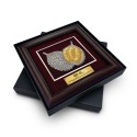 16" x 16" VIP Frame with Gold Plated Pewter - Durian Musang King