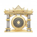 16" x 16" VIP Frame with Gold Plated Pewter - Gong