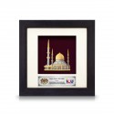 6" x 6" Frame with Gold Plated Pewter : Masjid (Mosque)