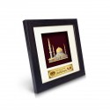 6" x 6" Frame with Gold Plated Pewter : Masjid (Mosque)