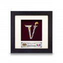 6" x 6" Frame with Gold Plated Pewter : Keris (Kris)