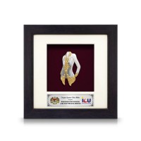 6" x 6" Frame with Gold Plated Pewter : Kebaya Nyonya