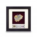 6" x 6" Frame with Gold Plated Pewter : Tepak Sireh