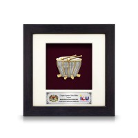6" x 6" Frame with Gold Plated Pewter : Rebana Ubi