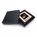 6" x 6" Frame with Gold Plated Pewter : Kacip