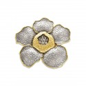 6" x 6" Frame with Gold Plated Pewter : Rafflesia