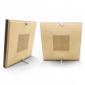 6" x 6" Frame with Gold Plated Pewter : Wau Bulan