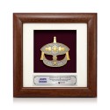 7" x 7" Frame with Gold Plated Pewter - Wau Bulan
