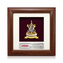 7" x 7" Logo Frame with Gold Plated Pewter - Coat of Arms of Selangor (Logo Selangor)