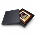 7" x 7" Frame with Gold Plated Pewter - Malaysia Landmark