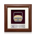 7" x 7" Solid Frame with Gold Plated Pewter - Sia Basket