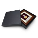 7" x 7" Solid Frame with Gold Plated Pewter - Labu Sayong
