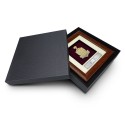 7" x 7" Solid Frame with Gold Plated Pewter - Coat of Arms of Penang (Logo Penang)