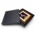 7" x 7" Frame with Gold Plated Pewter - Horse Of Fortune