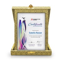 7" x 9" Silver Starlight Aluminium Plate with Songket Box 7" x 9" Silver Starlight Aluminium Plate with Songket Box