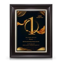 9" x 11" Award Plaque - Brilliant Achievement Awards