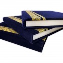  2 in 1 Book Frame 7" x 9" with Gold Plated Pewter