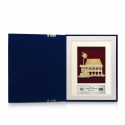 7" x 9" Book Frame with Gold Plated Pewter