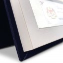 7" x 9" Book Frame with Gold Plated Pewter: Kuala Lumpur Landmark