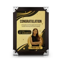 6" x 8" Budget Frame (Silver Border)