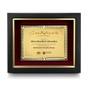 10" x 12.5" Gold Diamond Aluminium Plate With Premium Plaque