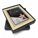 9" x 11" Glory Plaque with Gold Plated Pewter - Star Awards