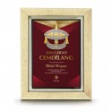 7" x 9" Glory Plaque with Gold Plated Pewter - Wau Bulan