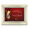 10.5" x 13.5" Glory Plaque with Gold Plated Pewter - Double Star Awards