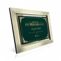 10.5" x 13.5" Glory Plaque with Gold Border Accessories