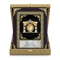 7" x 9" Premium Songket Frame with Gold Plated Pewter (Royale Gold) : Gong