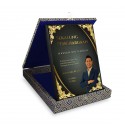6" x 8" Songket Plaque Vertical with Gold Border Accessories
