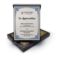 6" x 8" Plaque in Songket