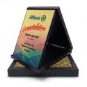 6" x 8" Plaque in Songket : Congratulation