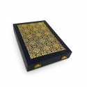 5" x 7" Plaque in Songket : Malay Islamic Motif