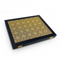 7" x 9" Plaque in Songket Horizontal : Islamic Motif