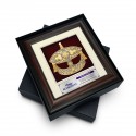 11.5" x 12.5" VIP Frame with Gold Plated Pewter - Wau Bulan