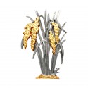 8" x 8" Solid Frame with Gold Plated Pewter - Padi (Paddy)