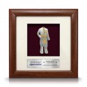 8" x 8" Solid Frame with Gold Plated Pewter - Baju Melayu