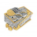 8" x 8" Solid Frame with Gold Plated Pewter - Tepak Sireh