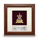 8" x 8" Solid Frame with Gold Plated Pewter - Coat of Arms of Selangor (Logo Selangor)