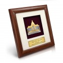 8" x 8" Solid Frame with Gold Plated Pewter - Muzium Negara