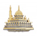 8" x 8" Solid Frame with Gold Plated Pewter - Putrajaya Mosque