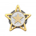 8" x 8" Solid Frame with Gold Plated Pewter - Star Awards